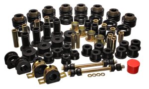 Dodge Ram 1500 Suspension Bushing Kit - Energy Suspension - Hyper-Flex - Black - `94-`01